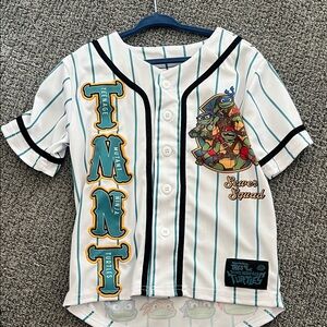 Kids White Baseball Shirt Never Worn!